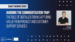 Webinar: Avoiding the commoditisation trap Profile