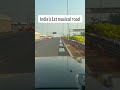India’s first musical road has been introduced in Mumbai costal road #musicalroad #india #safety