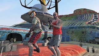 GTA V - HISTORIAS DE ALIENS EN PARKOUR ELECTRICO