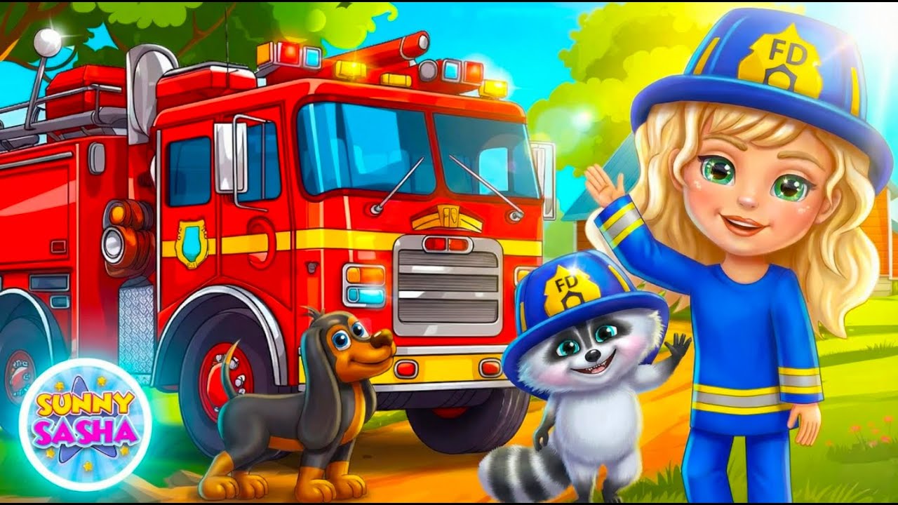 Go Go Fire Truck Song FIRETRUCK Fun & Safety Song for Kids Sing