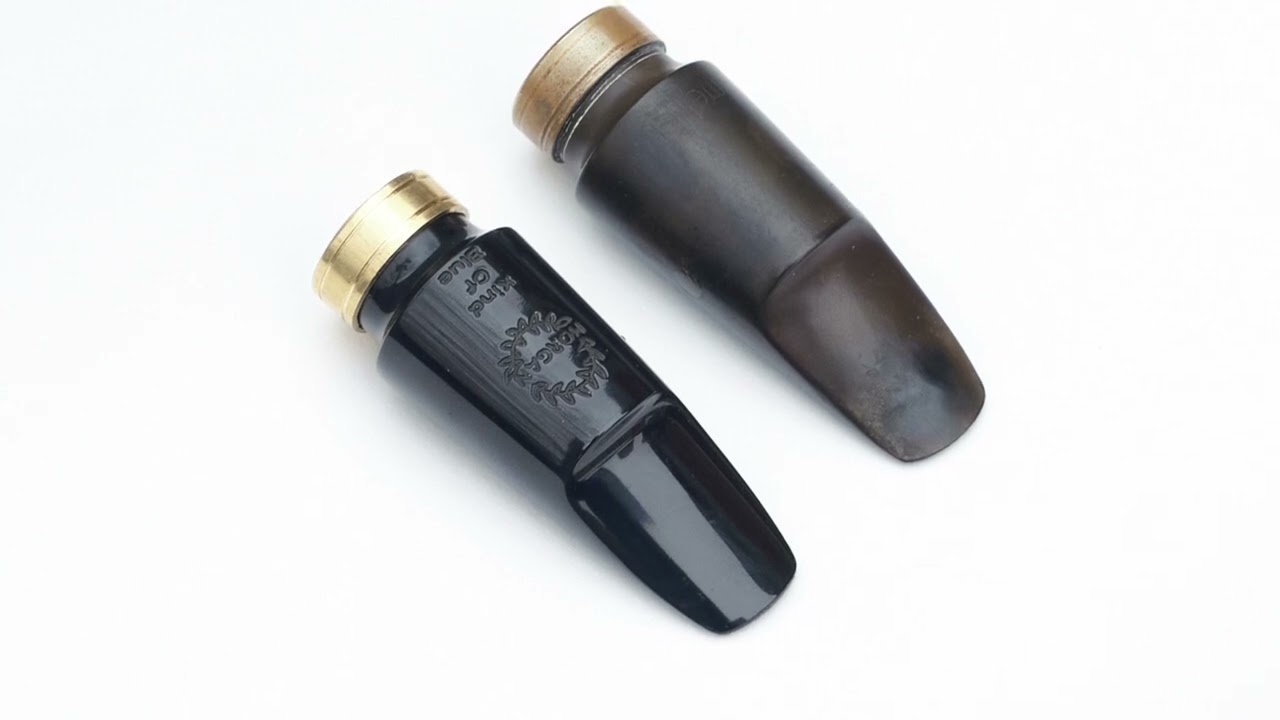 Customer Demo of new Morgan Kind of Blue Alto Saxophone mouthpiece with a size 5 tip opening.