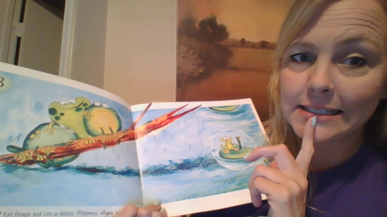 Fat Frogs on a Skinny Log Read Aloud YouTube