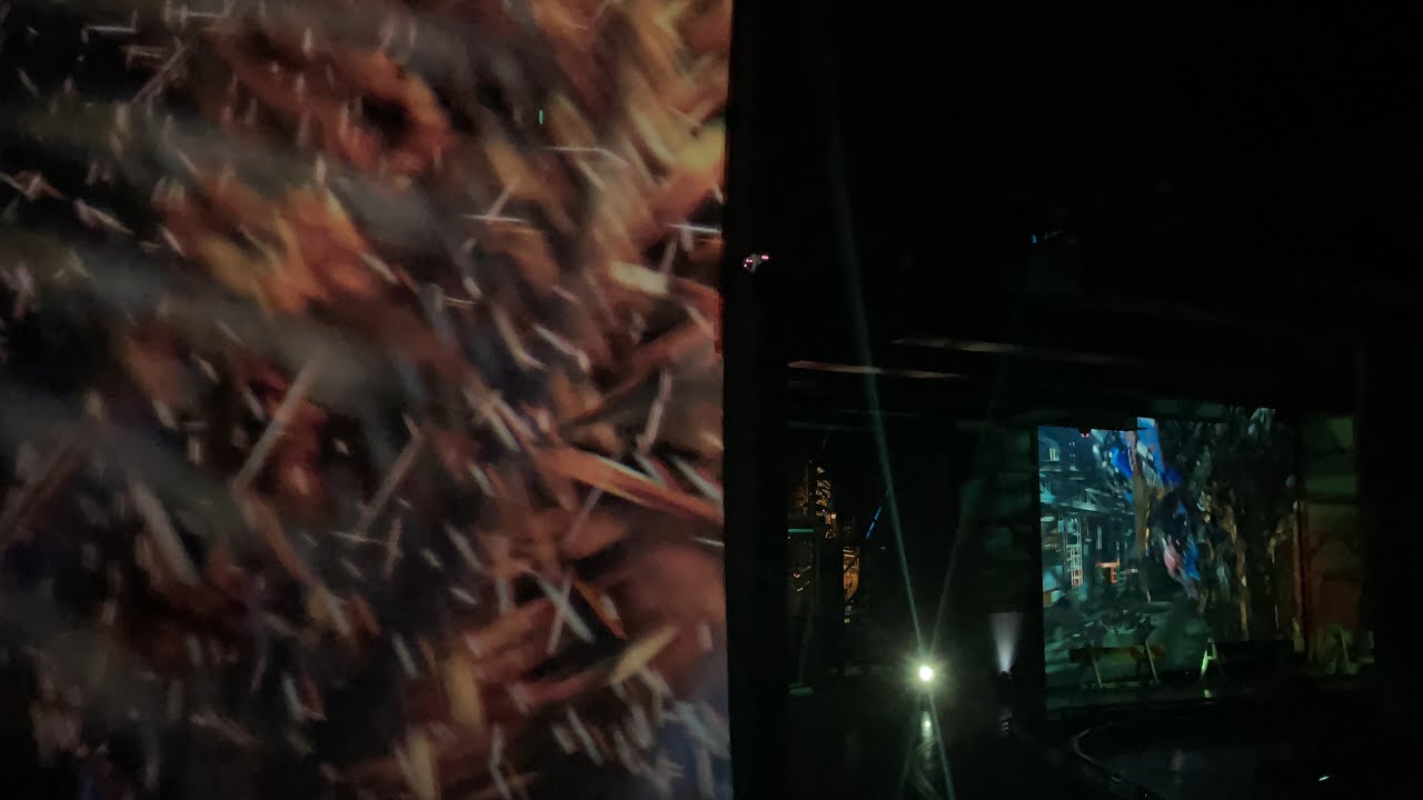 RIGHT SIDE: Transformers The Ride 3-D at Universal Studios Hollywood