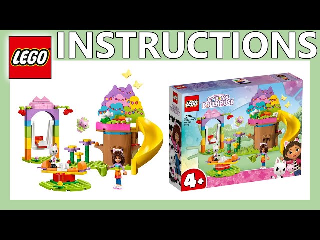 LEGO Gabby's Dollhouse Kitty Fairy's Garden Party 10787 Building