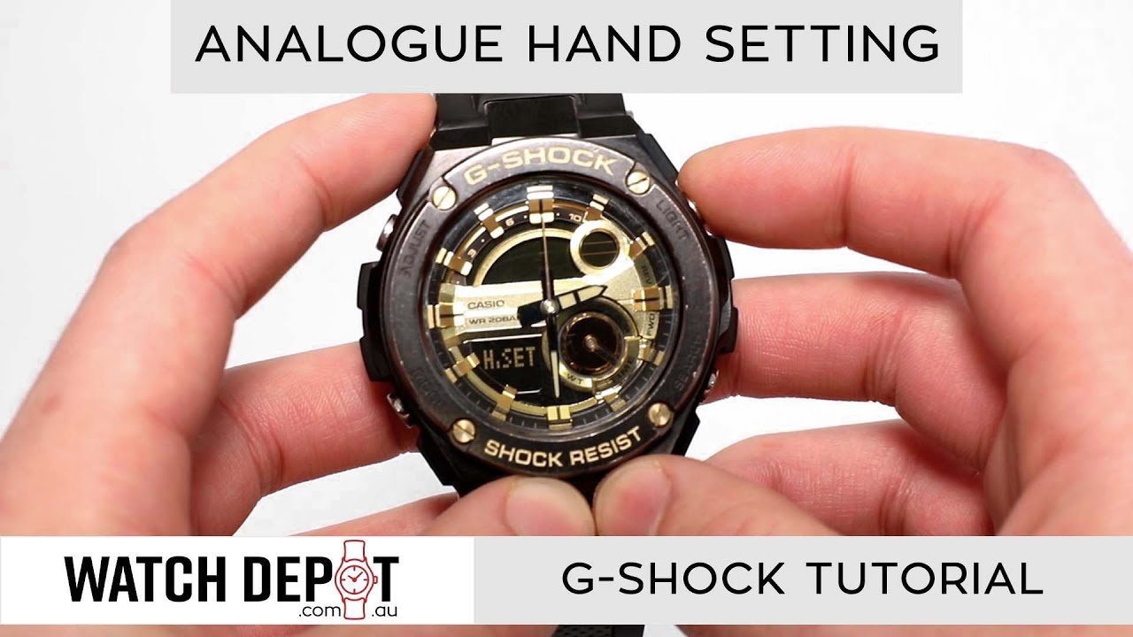 how to adjust g shock analog digital watch www.nac.org.zw