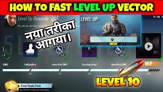 Download Lagu Vector Level बढ़ाने का New तरीका | how to fast level up  victor character in bgmi MP3