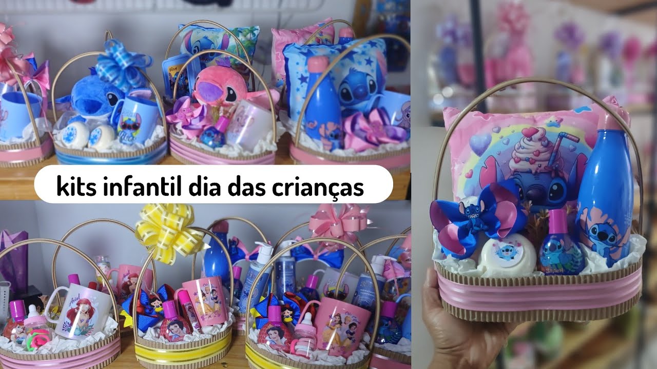 Montando kits para o dia das crianças 2025