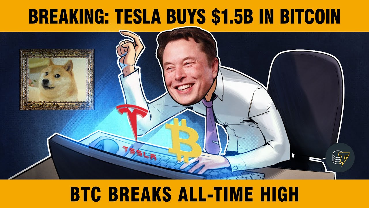 BREAKING: TESLA BUYS $1.5B IN BITCOIN | BTC BREAKS ALL-TIME HIGH