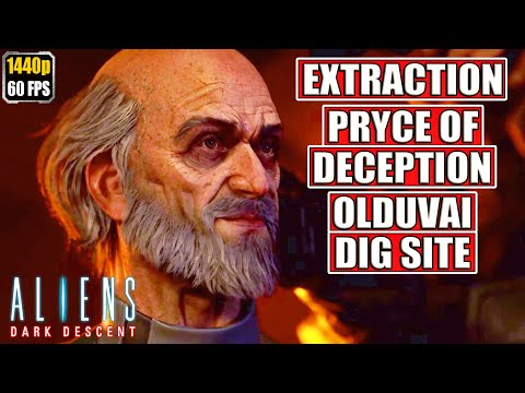 Aliens Dark Descent Gameplay Walkthrough [Full Game Ending PC - Extraction - Pryce of Deception]