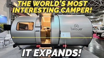 THE MOST INTERESTING CAMPER/CARAVAN IN THE WORLD! 2026 Beauer X3 travel trailer RV