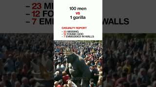 100 MEN VS 1 GORILLA 🦍 @BENBROS
