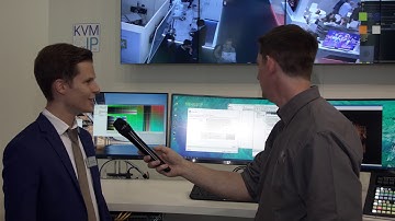 Introducing the new KVM-over-IP matrix system at IBC 2018 in Amsterdam. The new ControlCenter-IP.