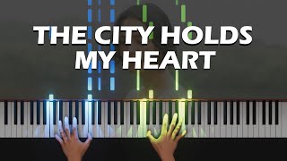 Ghostly Kisses - The City Holds My Heart instrumental piano cover