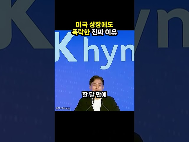미국 상장에도 폭락한 진짜 이유 (이슈딸깍)