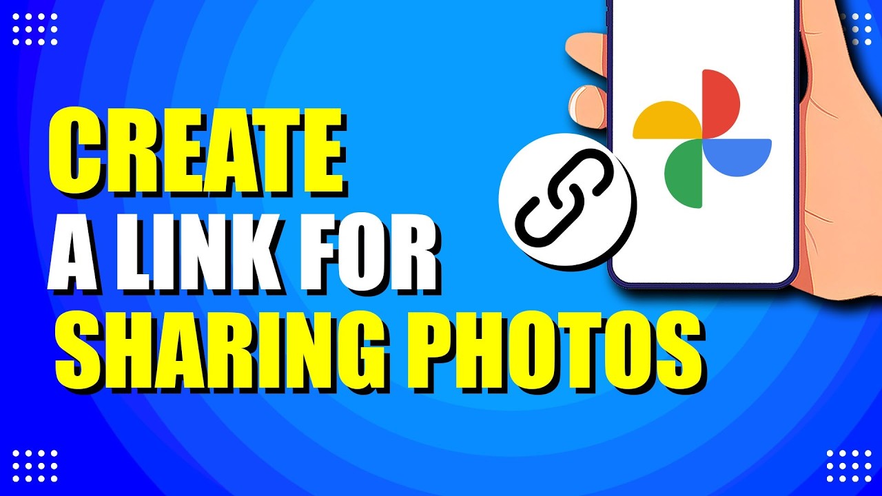 How To Create A Link For Sharing Photos (Quick & Easy) - YouTube