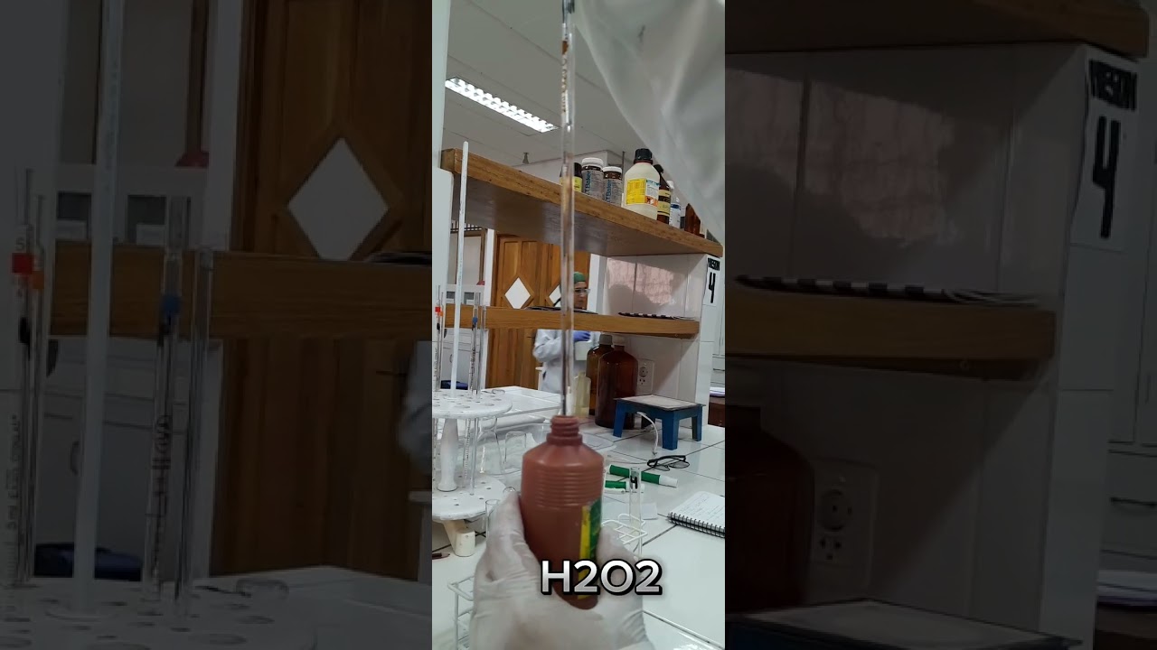 Video Experimento 7 de : CrCl3 + NaOH + H2O2 🧪 - youtube