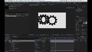 Animations de base sur After-Effects:  lesson #2   engrenage