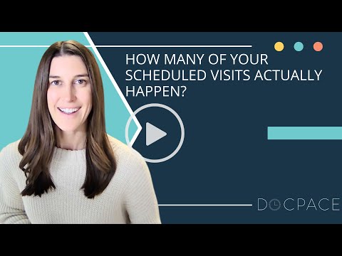 How many of your scheduled visits actually happen?