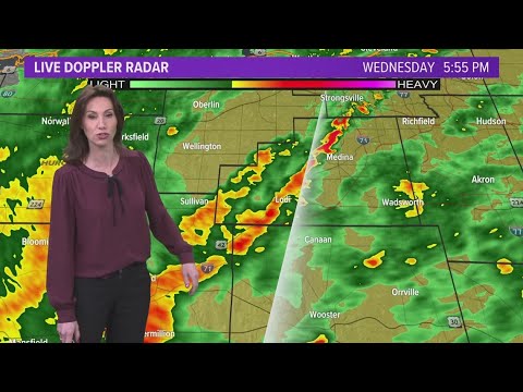 Severe Thunderstorm Warnings, Watches issued for Northeast Ohio ...