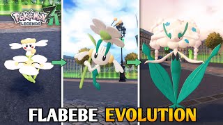 How To Evolve Flabebe Into Floette And Florges In Pokemon Legends Za