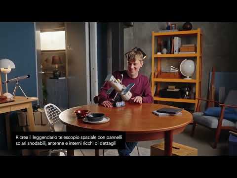 Miniatura del video del prodotto LEGO - ICONS Telescopio spaziale Hubble - 11382