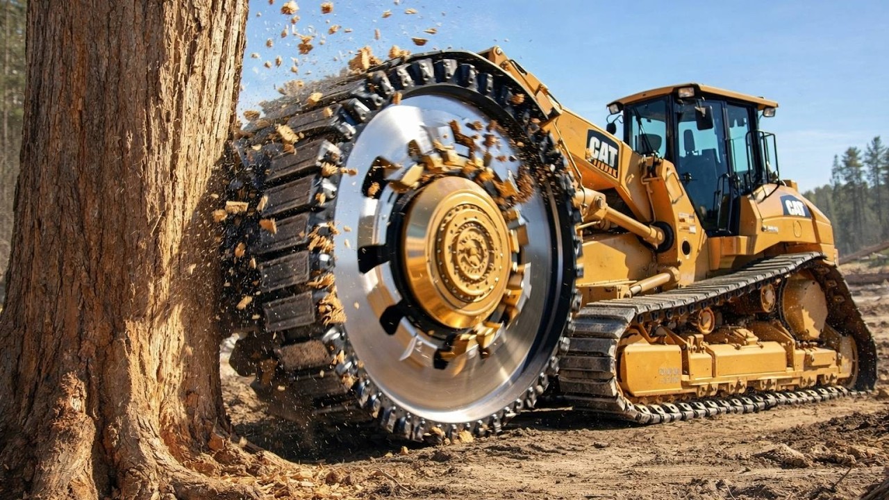 Powerful Firewood Processors in Action | Dangerous Homemade Wood Cutting Machines