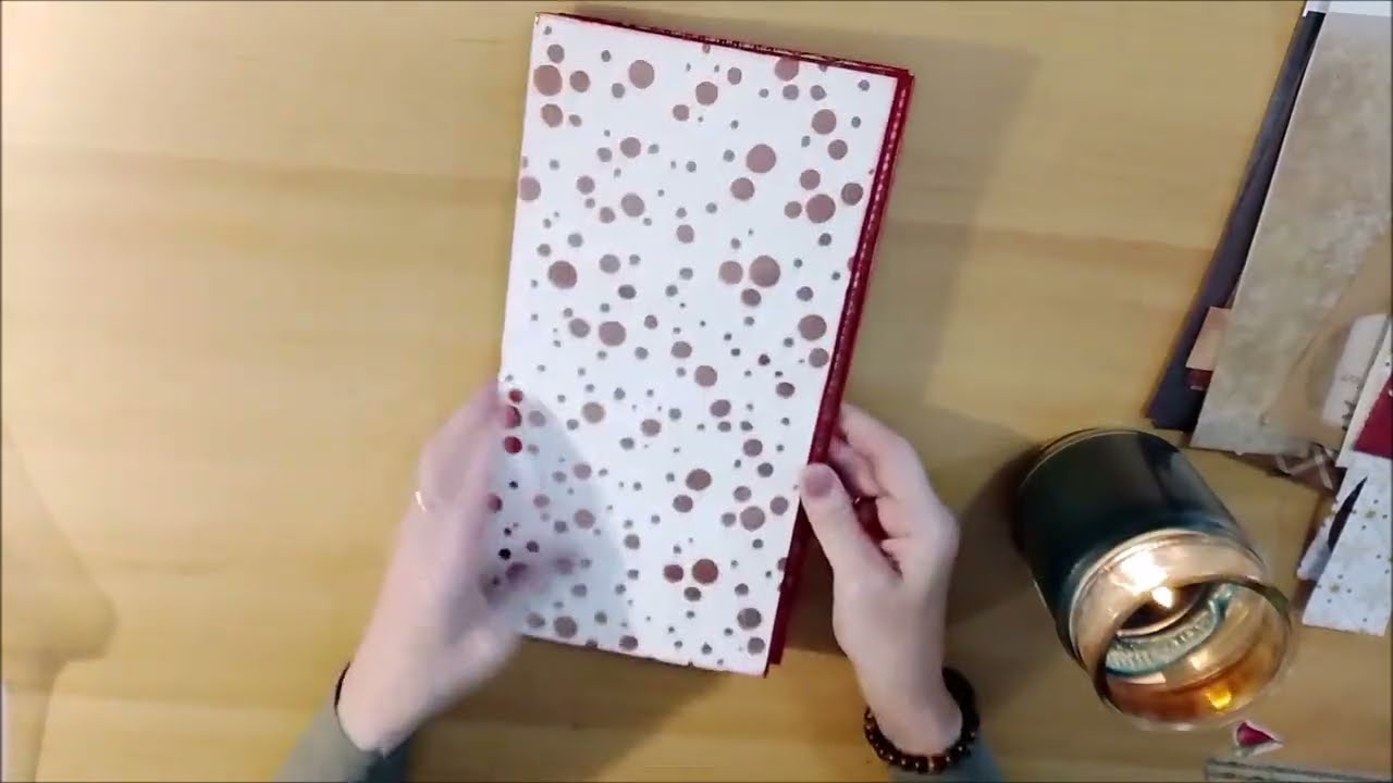 Tim Hortons Coffee Notebook ~ Notebook Pages & Cover ~ What I did to the Pizza & Timbit Boxes 🍕☕