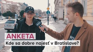 ANKETA | Tieto podniky majú ľudia v Bratislave najradšej!