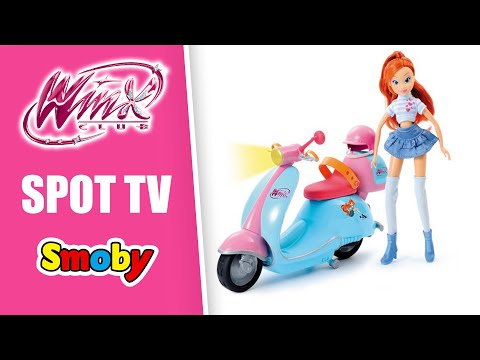 Spot TV Smoby - Bloom et son Scooter Winx Club