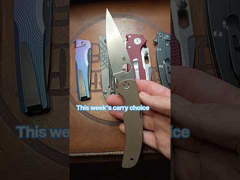 performance over everything this week's carry. Spyderco 15v!