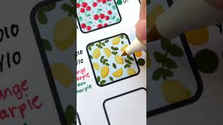 How to Color a Lemon Pattern with Alcohol Markers | Easy Coloring Tutorial #alcoholmarkers