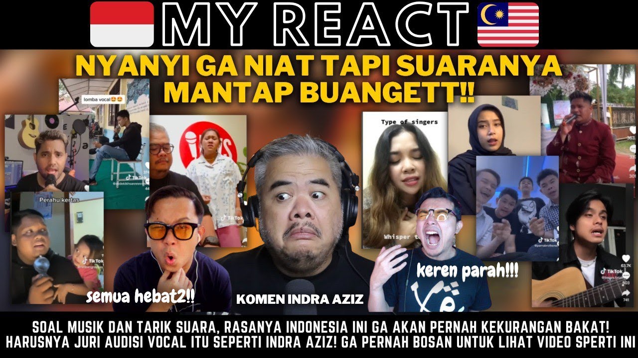 SUMPAH KEREN! NYANYI GA NIAT TAPI SUARANYA????