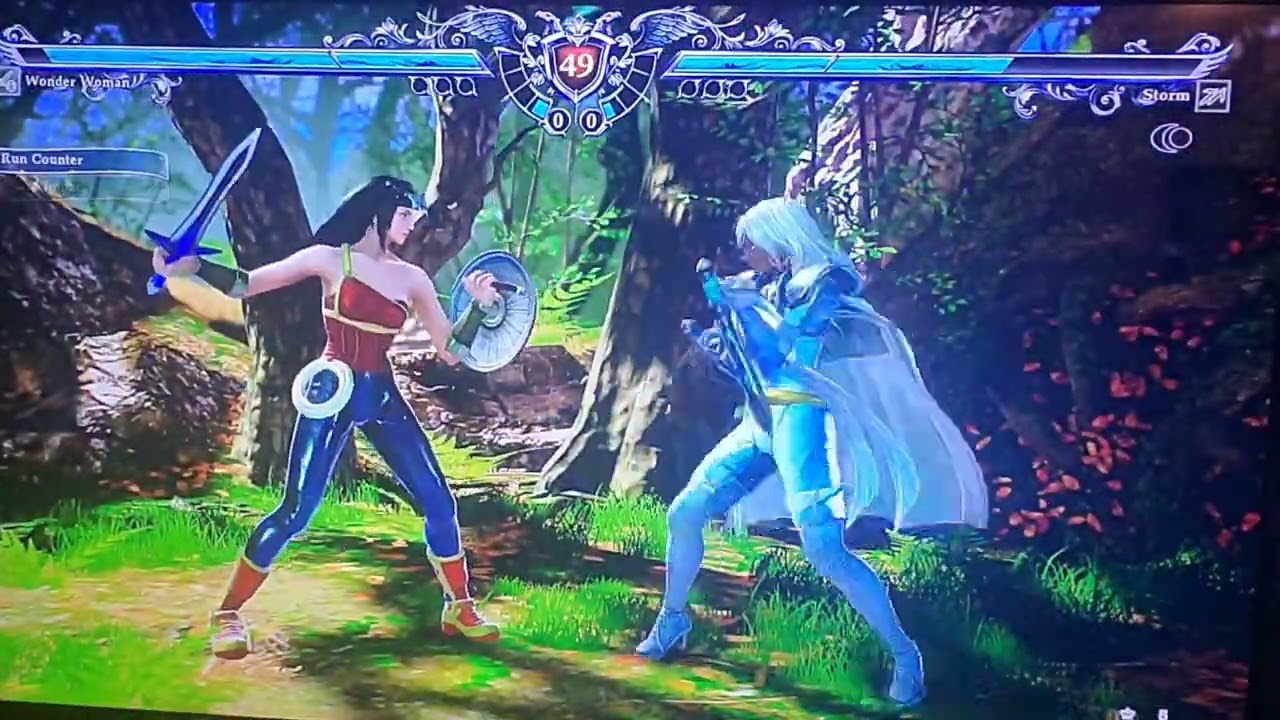 Soul Calibur-6 Wonder Woman vs Storm