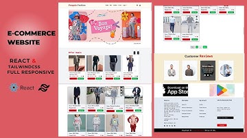 How To Create Complete Ecommerce Website Using React JS Step by Step Tutorial 2025