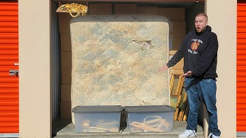 They Stuffed a Mattress in Front of This Storage Unit to Hide WHAT?!