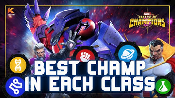 🔥 BEST Champion in EVERY Class! MCOC Tier List Updated 🔥