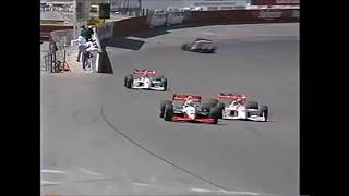 Phoenix 1993 Paul Tracys 3 Wide Pass On Mario Andretti