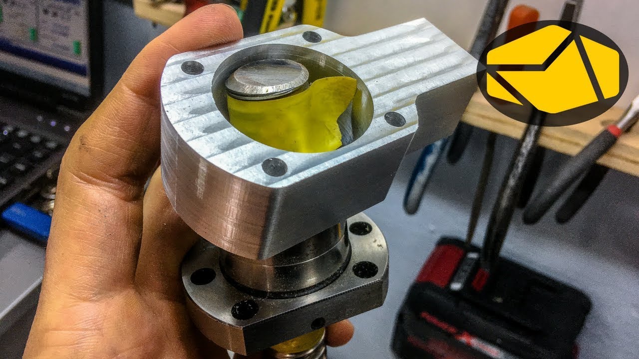 Husillo Z de bolas en la Optimum BF20. Work In Progress