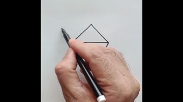 HOW TO DRAW DIAMOND WITH TRIANGLE #dimond #dimonds #tringle #drawing #draw #drawings #drawingforkids