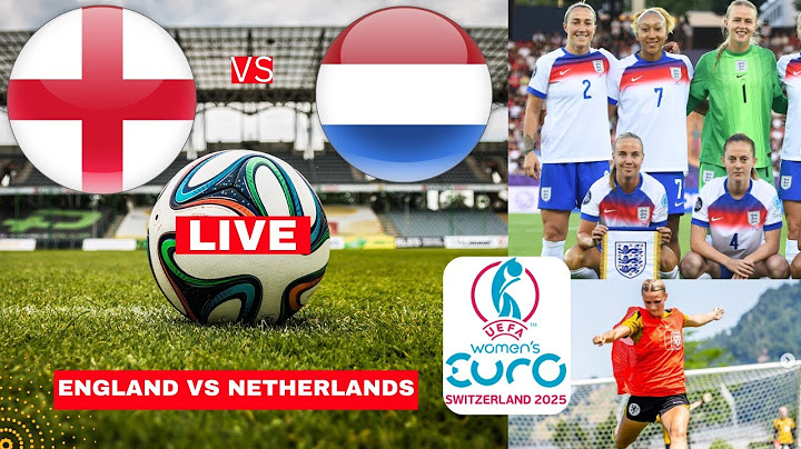 England vs Netherlands 4-0 Live Stream UEFA Women Euro Football Match Score Commentary Highlights