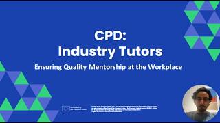 CPD 3: Industry Tutors