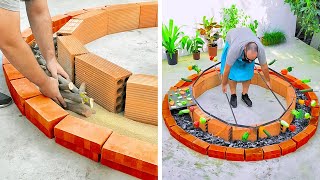 Building A Massive Barbecue In The Backyard || Amazing Outdoor Crafts