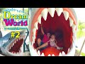 Мила и папа гуляют в парке аттракционов Dream World, тайский Disneyland в Бангкоке #2 (2 часть)