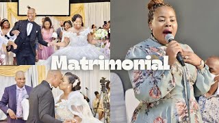 Matrimonial ceremony || White wedding || Lebo Sekgobela || Jonas Masotla - South African Youtuber