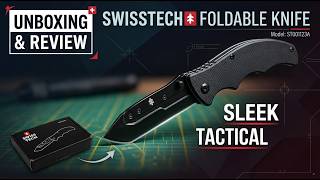 Unboxing the SwissTech Pocket Knife: Sleek Design & Replaceable Blades! screenshot 1