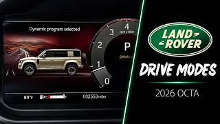 Drive Modes of the 2026 Land Rover Defender OCTA | Terrain Response Modes