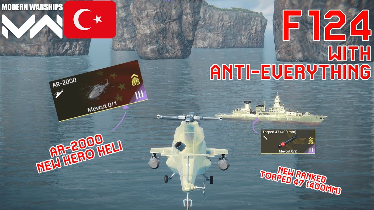 New Heli ''AR-2000'' and ''Torped 47'' - Modern Warship