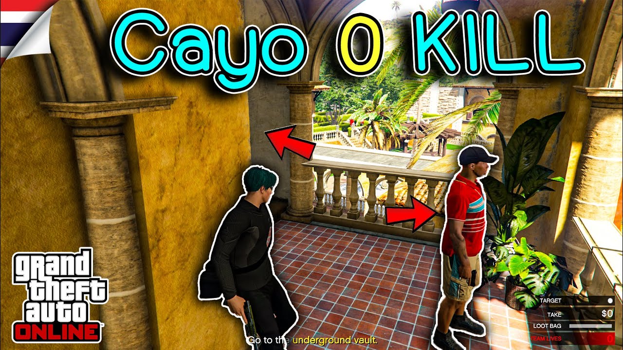 Cayo perico Heist 0 Kill Easy Money / GTA V Online YouTube