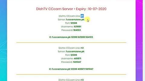 1 Year Free Cline CCcam Server 2019 - 12 Months Free Cline CCcam