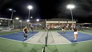 $3000 iPickle Spooky Slam 2024 Mixed Open Semis Farzin Amiri Malia Lum Ali Amiri Danica Wolf